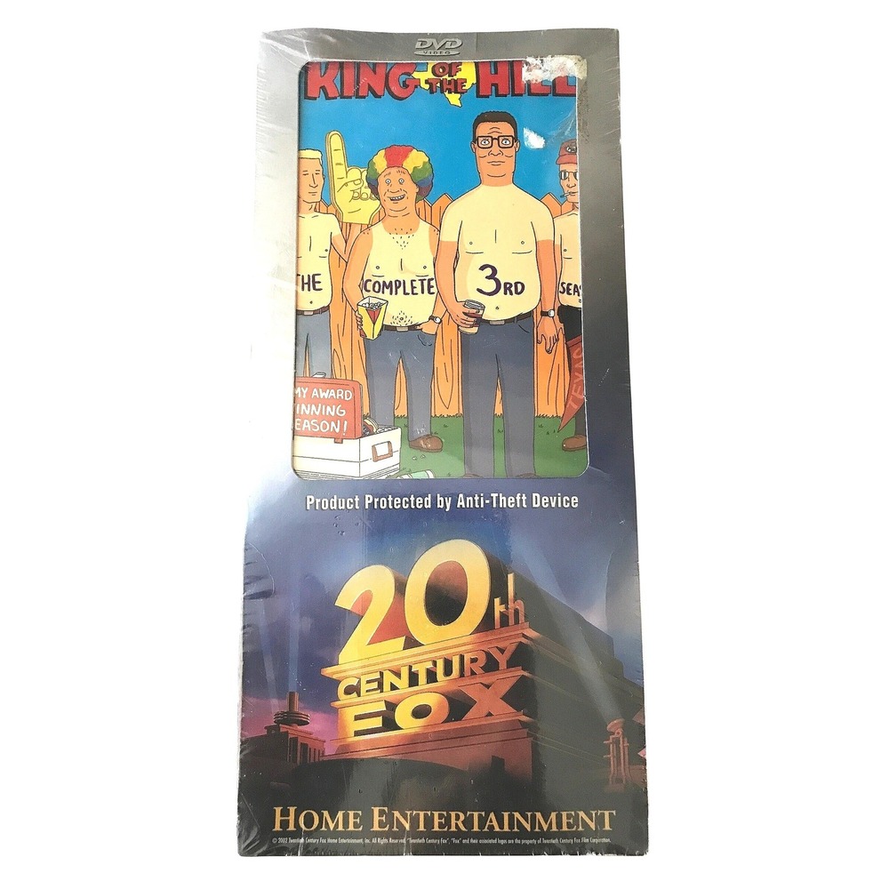 King of the Hill The Complete 3rd Season DVD 3-Disc Set New Sealed 20th Cent Fox